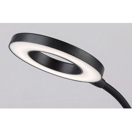Rabalux - LED Димируема сензорна настолна лампа с безжично зареждане LED/5W/5V 2700-6000K черен