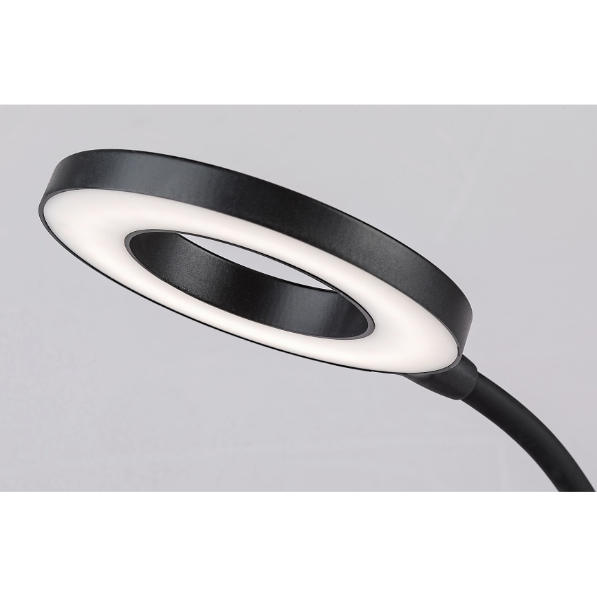 Rabalux - LED Димируема сензорна настолна лампа с безжично зареждане LED/5W/5V 2700-6000K черен