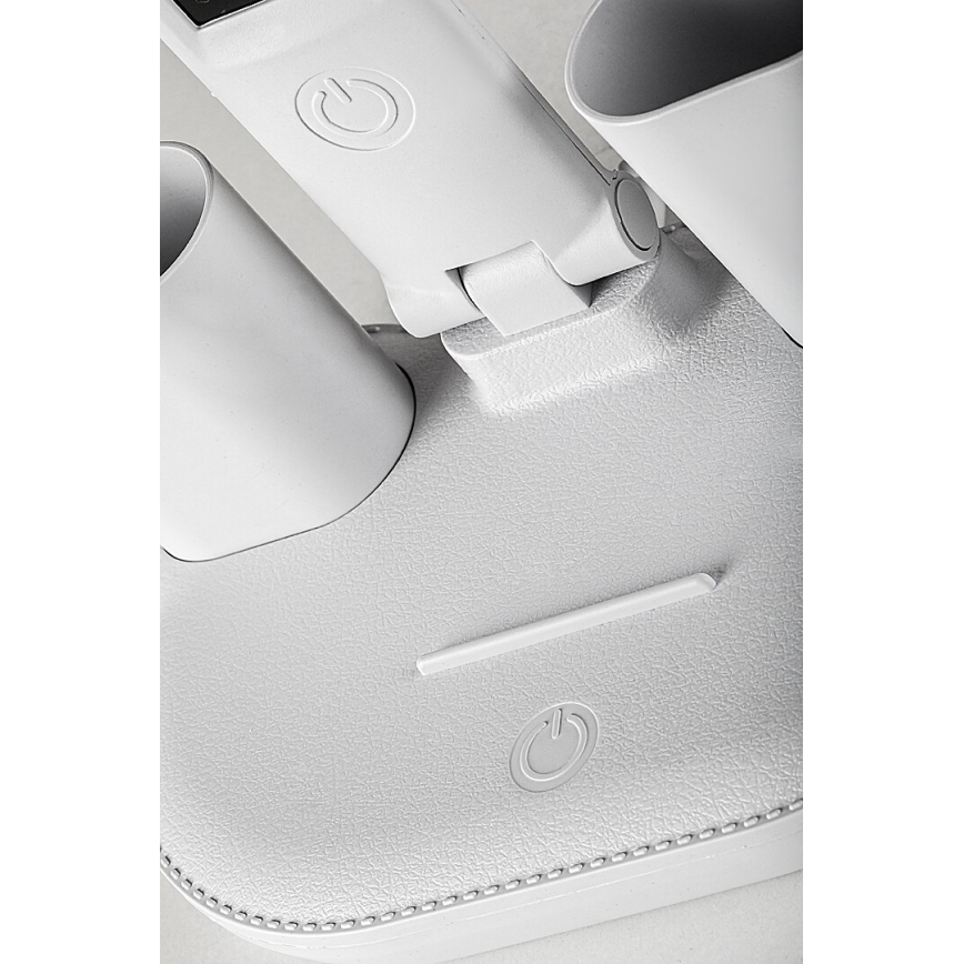 Rabalux - LED димируема настолна лампа с вентилатор LED/7W/5V 3000/4000/6500K