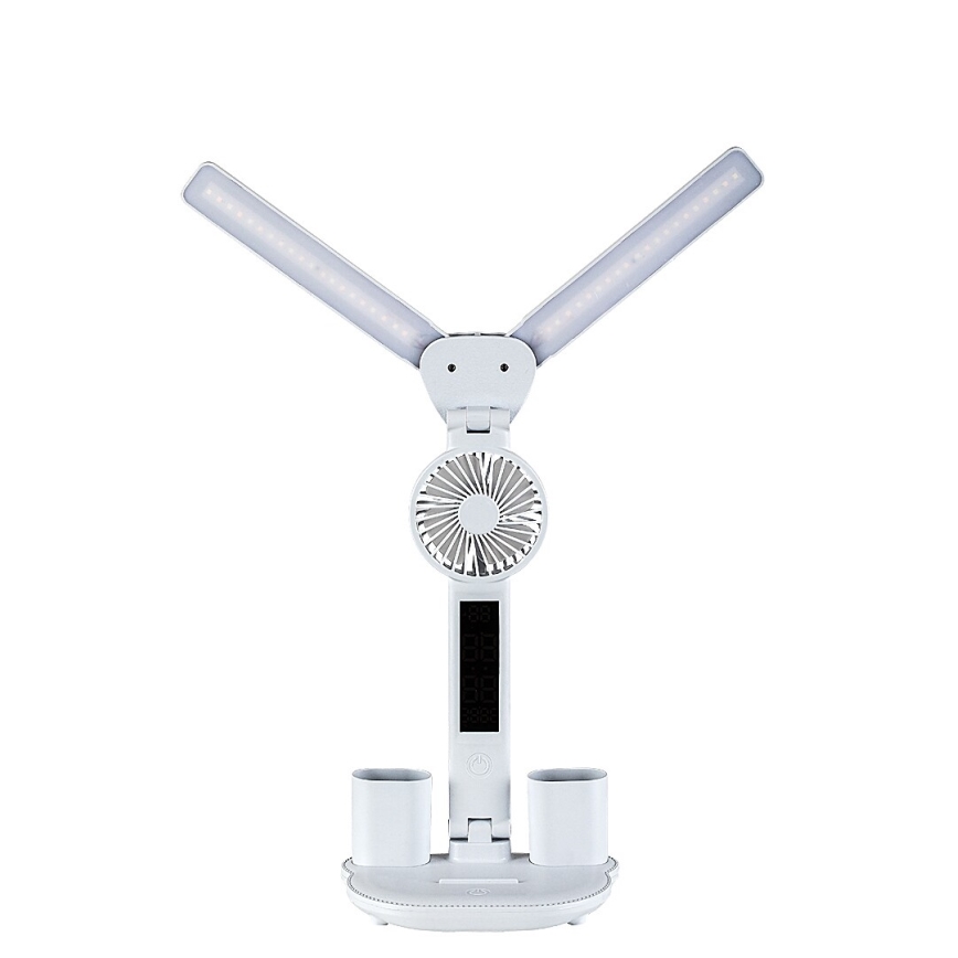 Rabalux - LED димируема настолна лампа с вентилатор LED/7W/5V 3000/4000/6500K