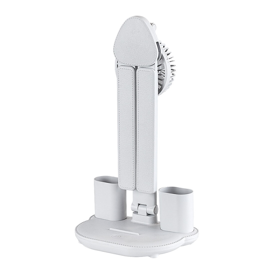 Rabalux - LED димируема настолна лампа с вентилатор LED/7W/5V 3000/4000/6500K