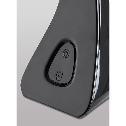 Rabalux - LED регулируема настолна лампа с дисплей LED/7W/5V 4000K черна