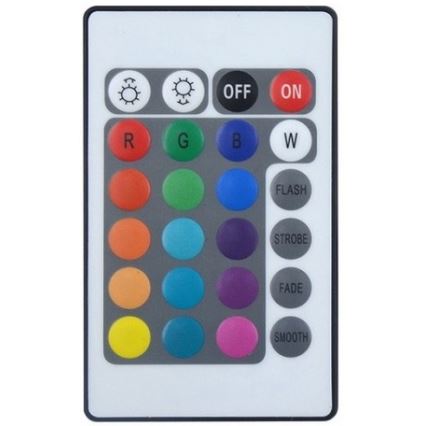 Rabalux - LED RGB Димируем лампион LED/19W/230V + дистанционно управление
