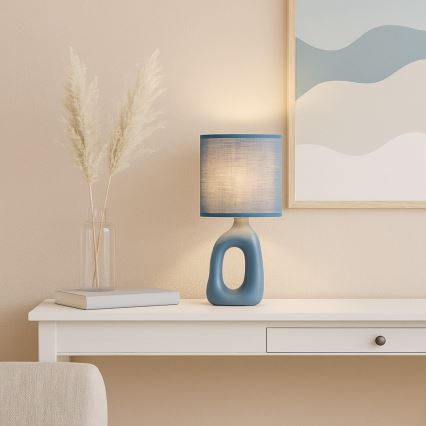 Rabalux - настолна лампа 1xE14/40W/230V синя