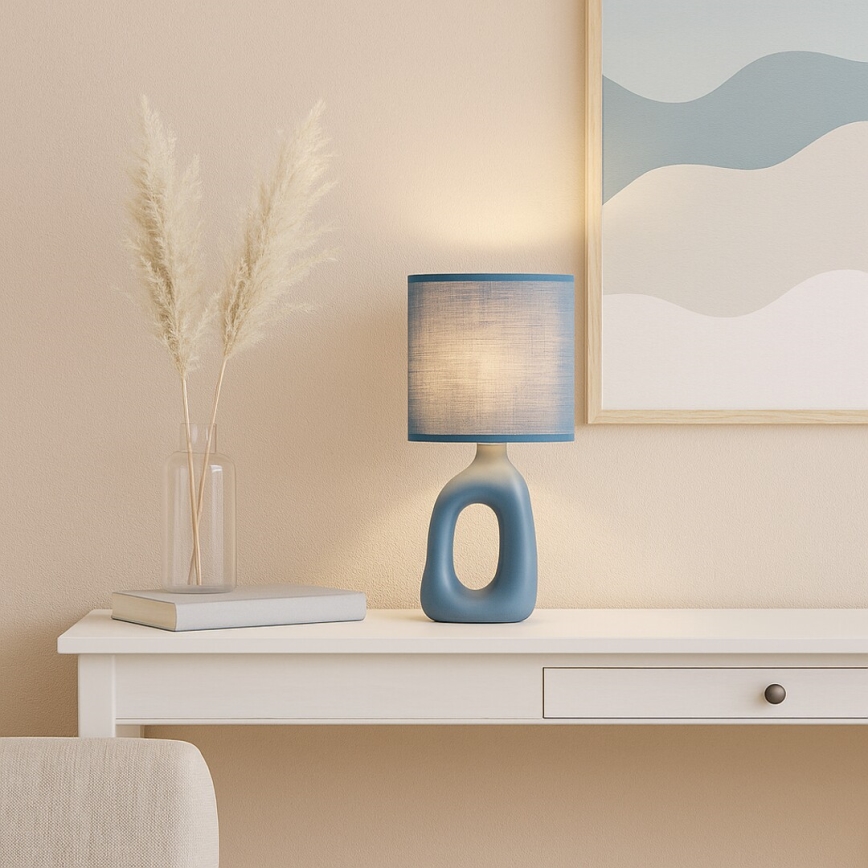 Rabalux - настолна лампа 1xE14/40W/230V синя