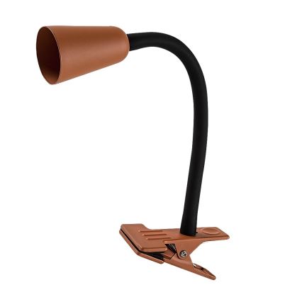 Rabalux - настолна лампа с щипка 1xGU10/7W/230V оранжева
