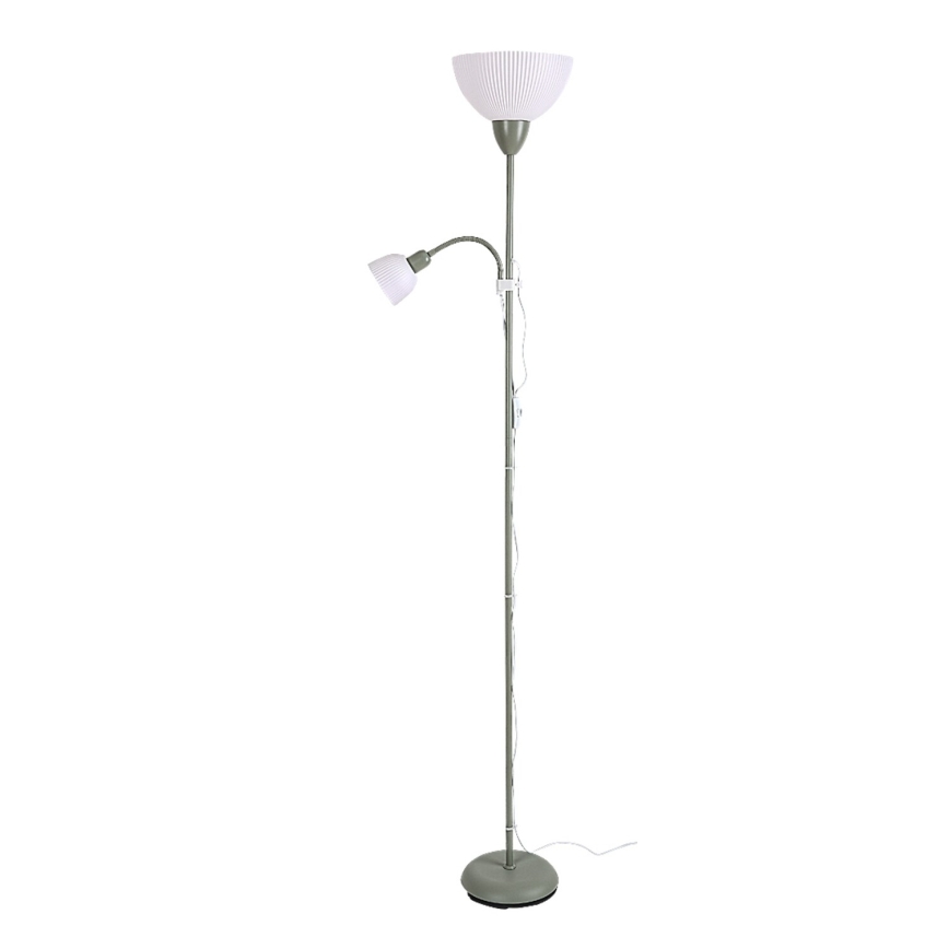 Rabalux - Подова лампа 1xE27/60W/230V + 1xE14/25W, зелена