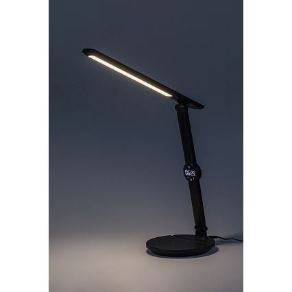 Rabalux - LED Димируема сензорна настолна лампа с дисплей LED/9W/230V 3000/4000/6500K