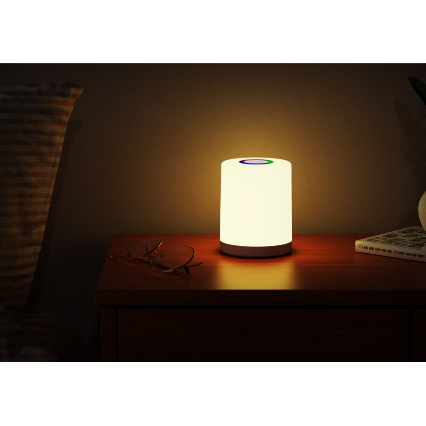 Rabalux - LED RGB Акумулаторен настолна лампа LED/0,8W/5V 1800mAh