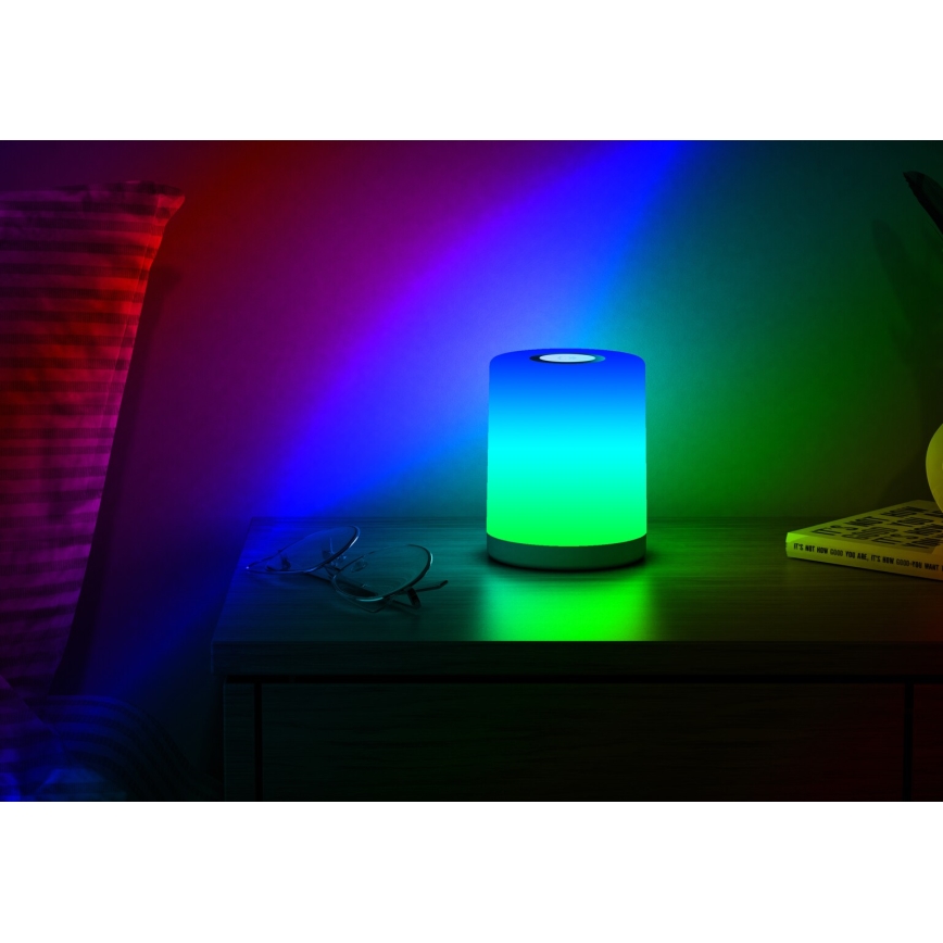 Rabalux - LED RGB Акумулаторен настолна лампа LED/0,8W/5V 1800mAh