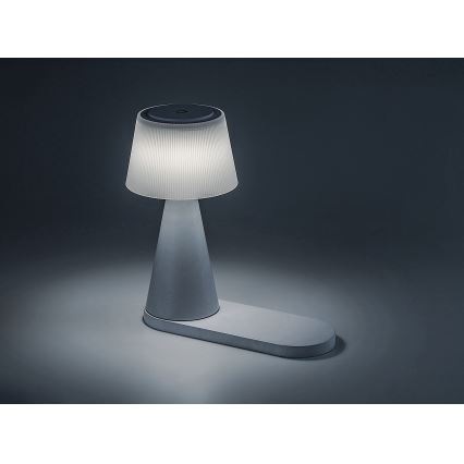 Rabalux - LED Димируема акумулаторна настолна лампа с безжично зареждане LED/5W/5V 3000/4000/5000K
