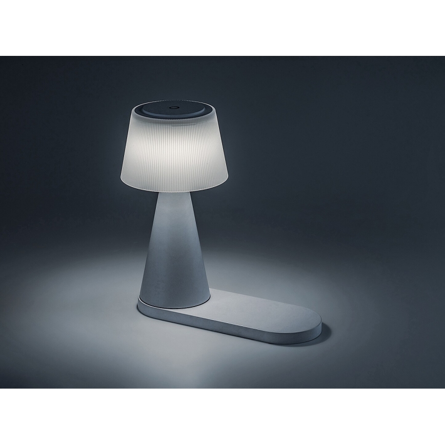 Rabalux - LED Димируема акумулаторна настолна лампа с безжично зареждане LED/5W/5V 3000/4000/5000K