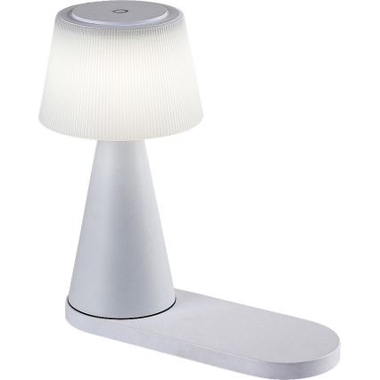 Rabalux - LED Димируема акумулаторна настолна лампа с безжично зареждане LED/5W/5V 3000/4000/5000K