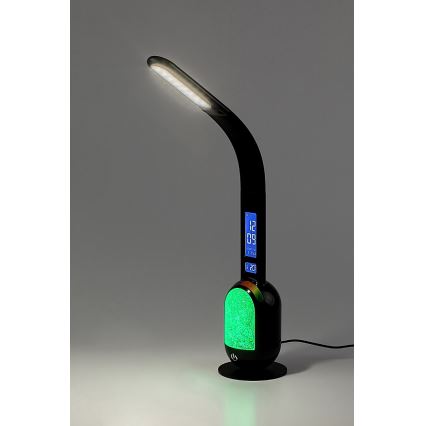 Rabalux - LED RGB Димируема настолна лампа LED/5W/230V черен