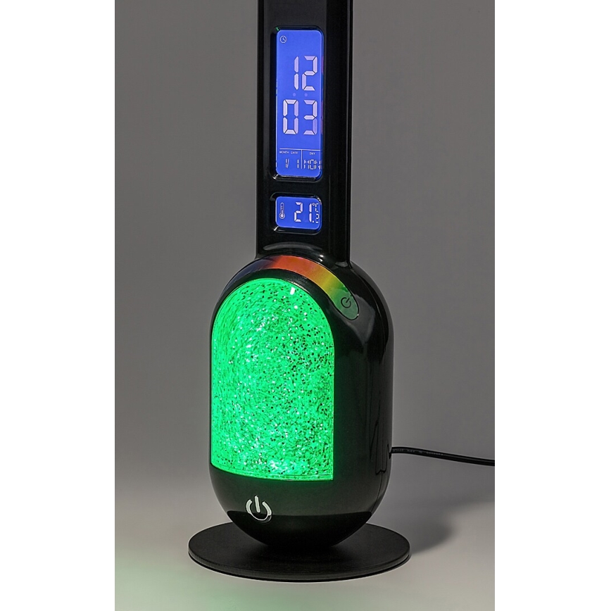 Rabalux - LED RGB Димируема настолна лампа LED/5W/230V черен