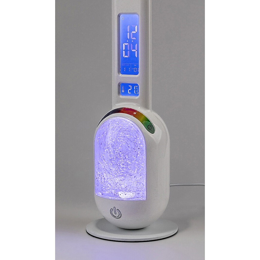 Rabalux - LED RGB Димируема настолна лампа LED/5W/230V бял