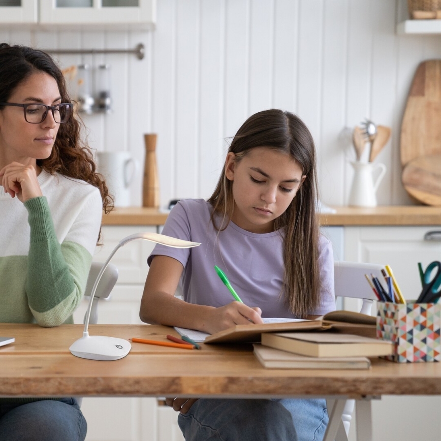 Rabalux - димируема гъвкава настолна LED лампа LED/2W/5V бяла