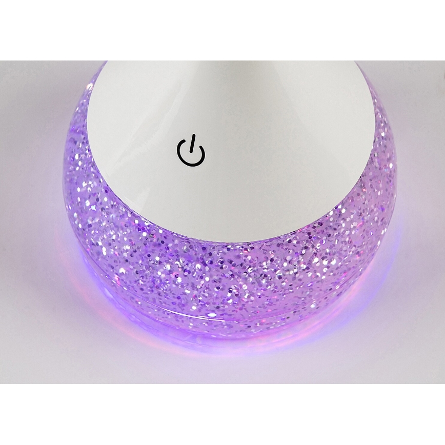 Rabalux - LED RGB Димируема настолна лампа LED/4W/230V бял