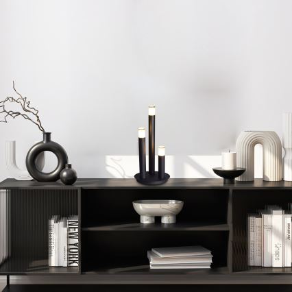 Rabalux - Настолна лампа 3xG9/5W/230V черен