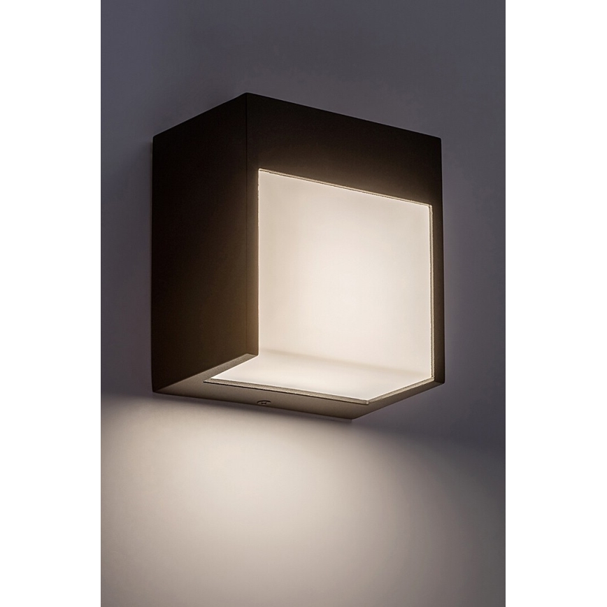 Rabalux - LED Екстериорен аплик LED/12W/230V черен IP54