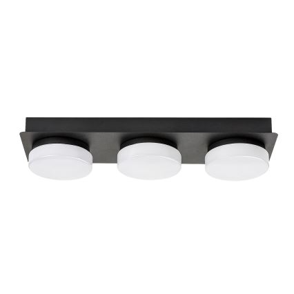 Rabalux - LED Плафон за баня 3xLED/6W/230V IP44 черен