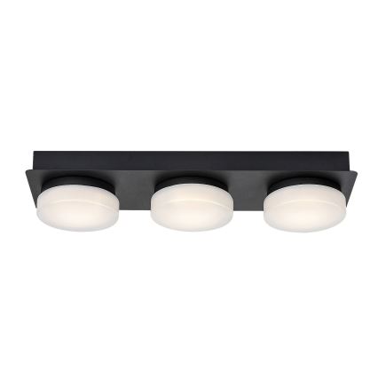 Rabalux - LED Плафон за баня 3xLED/6W/230V IP44 черен