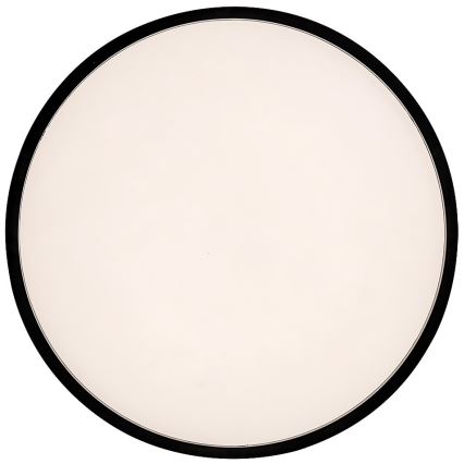 Rabalux - LED Плафониера с сензор LED/19W/230V IP44 4000K Ø 28,5 см черен