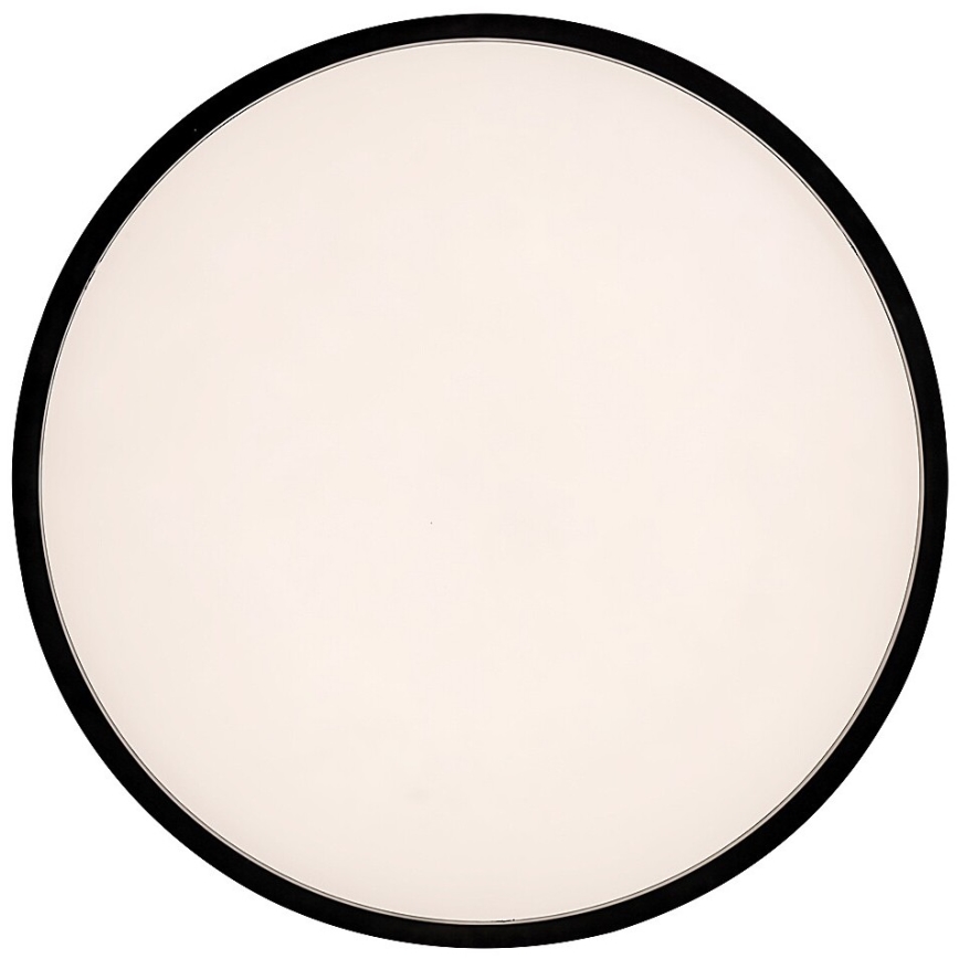 Rabalux - LED Плафониера с сензор LED/19W/230V IP44 4000K Ø 28,5 см черен
