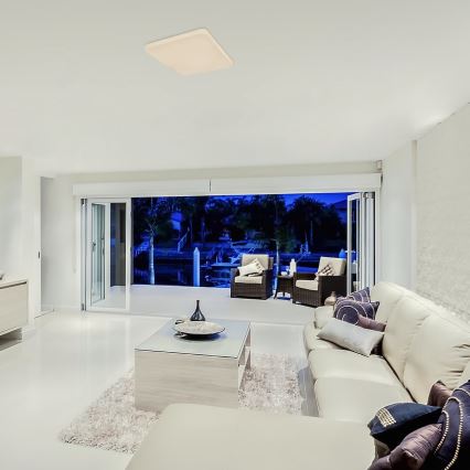 Rabalux - LED таванно осветително тяло със сензор LED/20W/230V 4000K 32x32 cm