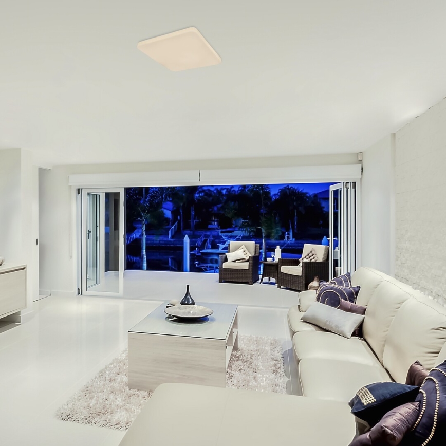 Rabalux - LED таванно осветително тяло със сензор LED/20W/230V 4000K 32x32 cm