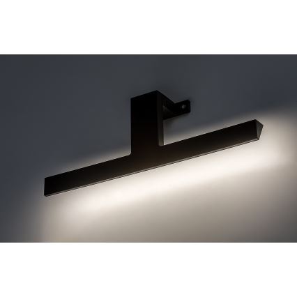 Rabalux - Огледално осветление за баня LED/6W/230V IP44 30 cm черно
