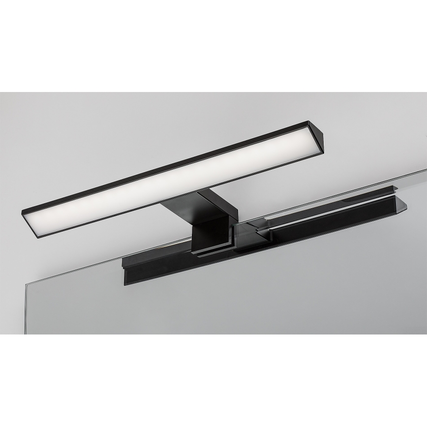 Rabalux - Огледално осветление за баня LED/6W/230V IP44 30 cm черно