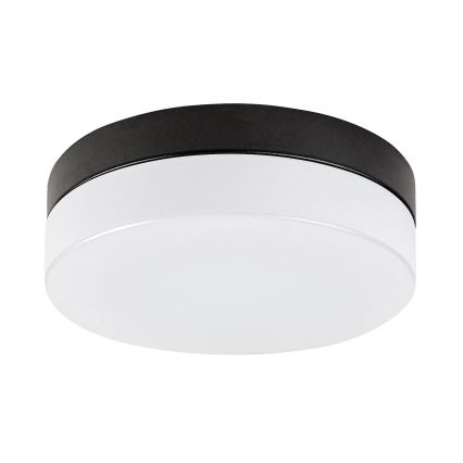 Rabalux - LED Плафон за баня LED/18W/230V IP44 4000K Ø 28 cm черен