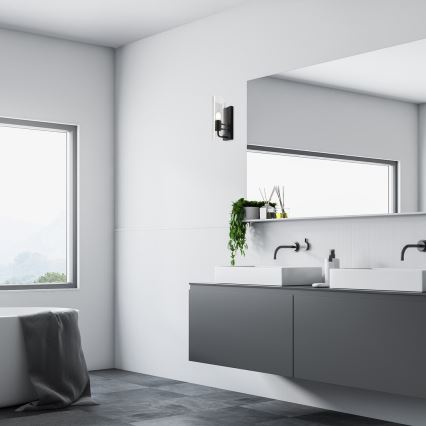 Rabalux - Аплик за баня 1xE14/12W/230V IP44 черен