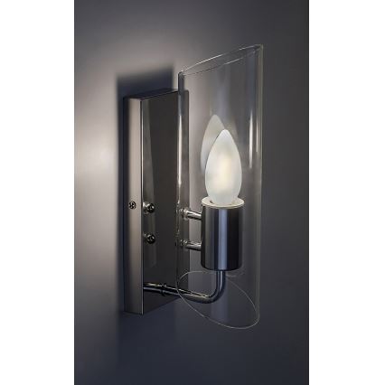 Rabalux - Аплик за баня 1xE14/12W/230V IP44 лъскав хром