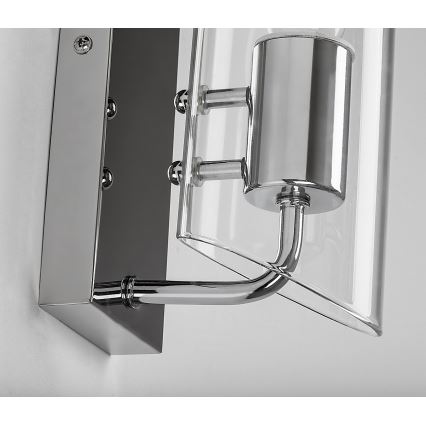 Rabalux - Аплик за баня 1xE14/12W/230V IP44 лъскав хром