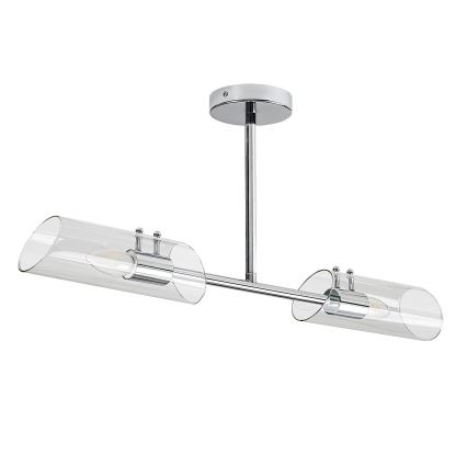 Rabalux - Полилей за баня 2xE14/12W/230V IP44 лъскав хром