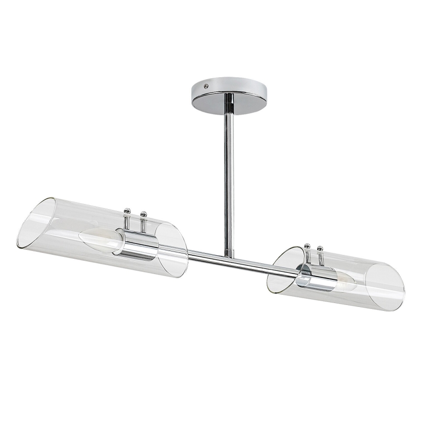 Rabalux - Полилей за баня 2xE14/12W/230V IP44 лъскав хром