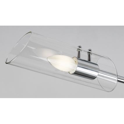 Rabalux - Полилей за баня 2xE14/12W/230V IP44 лъскав хром