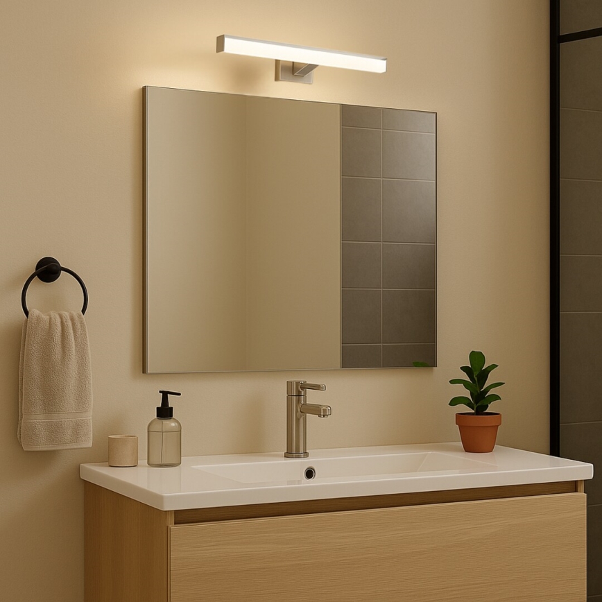 Rabalux - LED осветление за огледало за баня LED/6W/230V IP44 40 cm лъскав хром