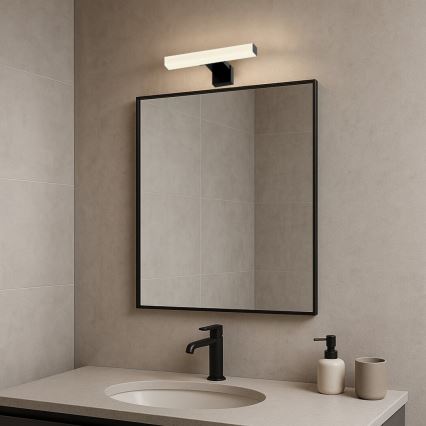 Rabalux - LED осветление за огледало за баня LED/4W/230V IP44 20 cm черно