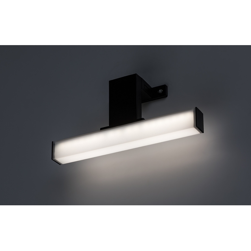 Rabalux - LED осветление за огледало за баня LED/4W/230V IP44 20 cm черно