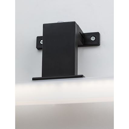 Rabalux - LED осветление за огледало за баня LED/4W/230V IP44 20 cm черно