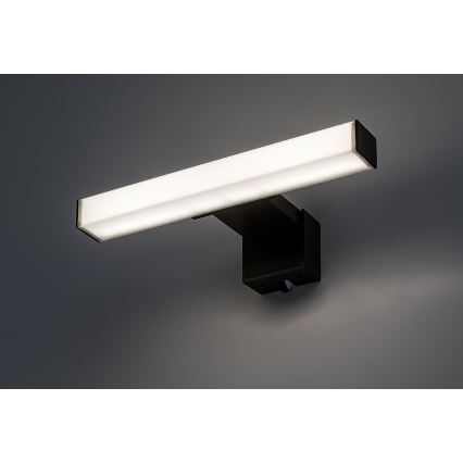 Rabalux - LED осветление за огледало за баня LED/4W/230V IP44 20 cm черно