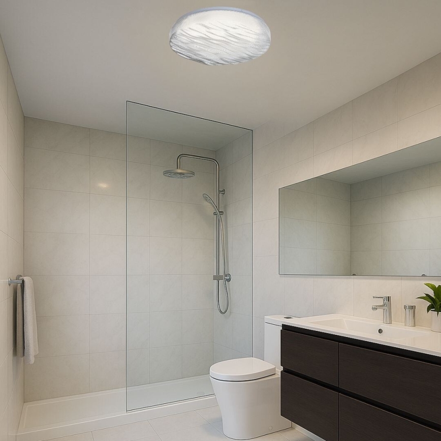 Rabalux - LED таванно осветително тяло за баня LED/24W/230V IP44 4000K Ø 38 см