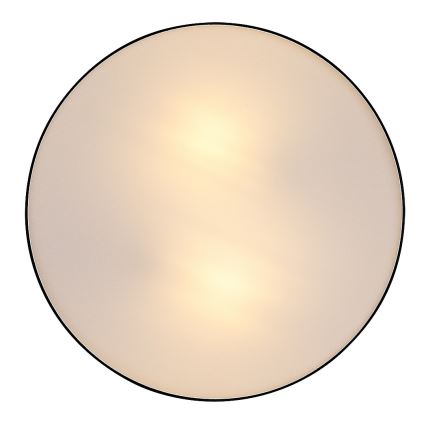 Rabalux - Външно таванно осветително тяло, 2×E27/9W/230V, диаметър 29 см, IP43, черно