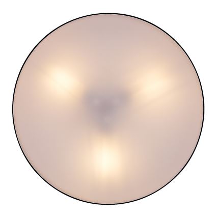 Rabalux - Външно таванно осветително тяло 3xE27/9W/230V Ø 39 cm IP43 черно