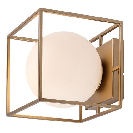 Rabalux - Външен стенен аплик 1xE14/15W/230V IP44, златен