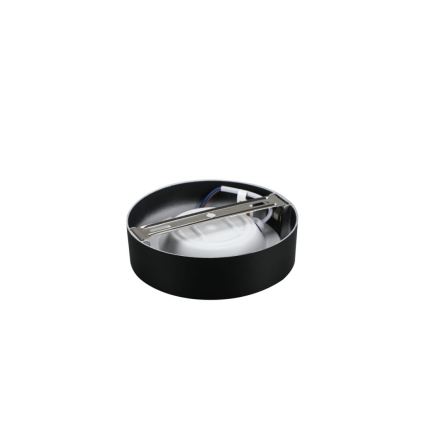 Rabalux - LED плафон за баня LED/7W/230V Ø 12 см IP44 черен