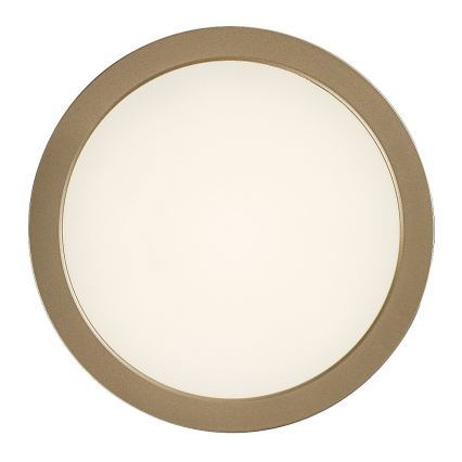 Rabalux - LED таванно осветително тяло за баня LED/24W/230V Ø 22 см IP44 златисто